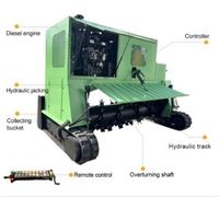 Crawler type flipping machine