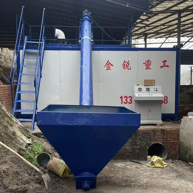Livestock manure fermentation treatment equipment