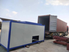 Manure treatment machine